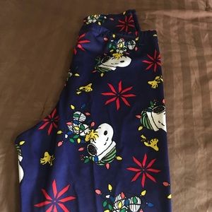 Christmas Snoopy Legging